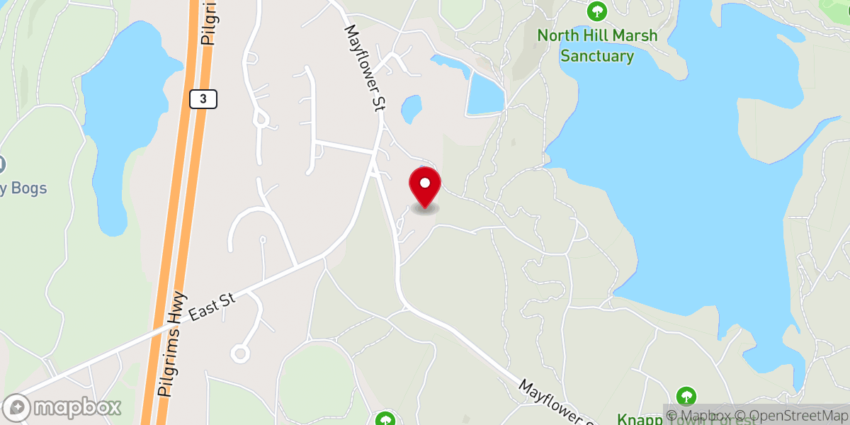 Map showing location of Cedar Hill Retreat Center Inc