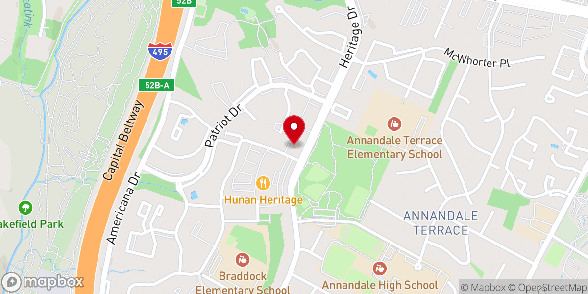 Map showing location of Mission Center