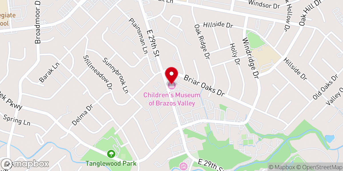 Map showing location of Redeemer Baptist Church