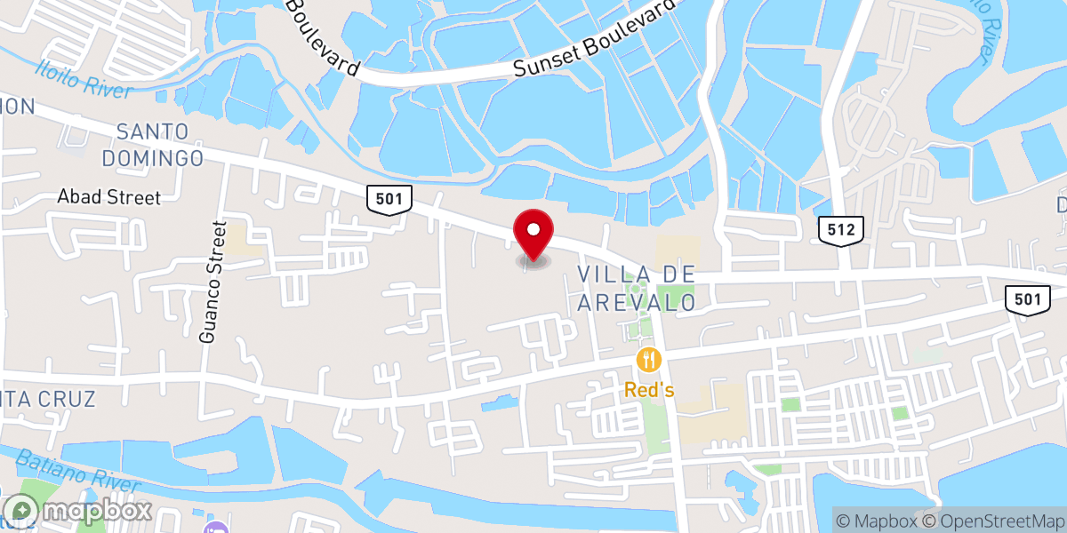 Map showing location of The Church of Jesus Christ of Latter-day Saints