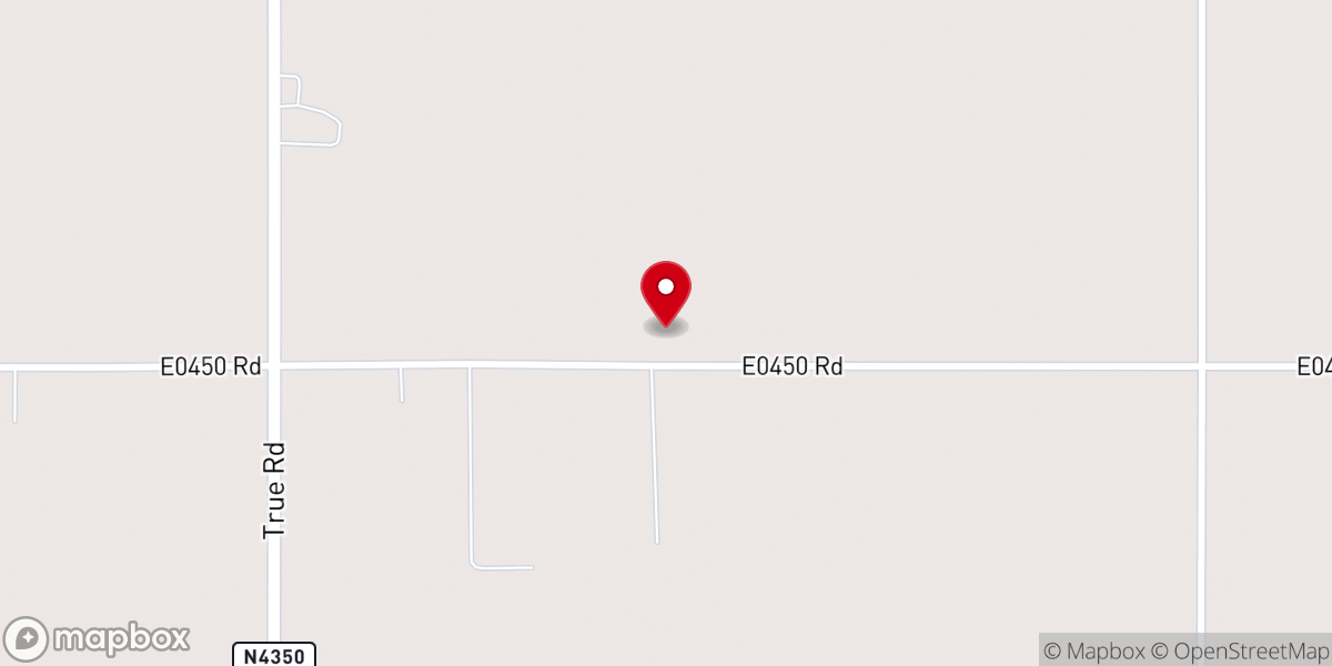 Map showing location of Zion Mennonite Church