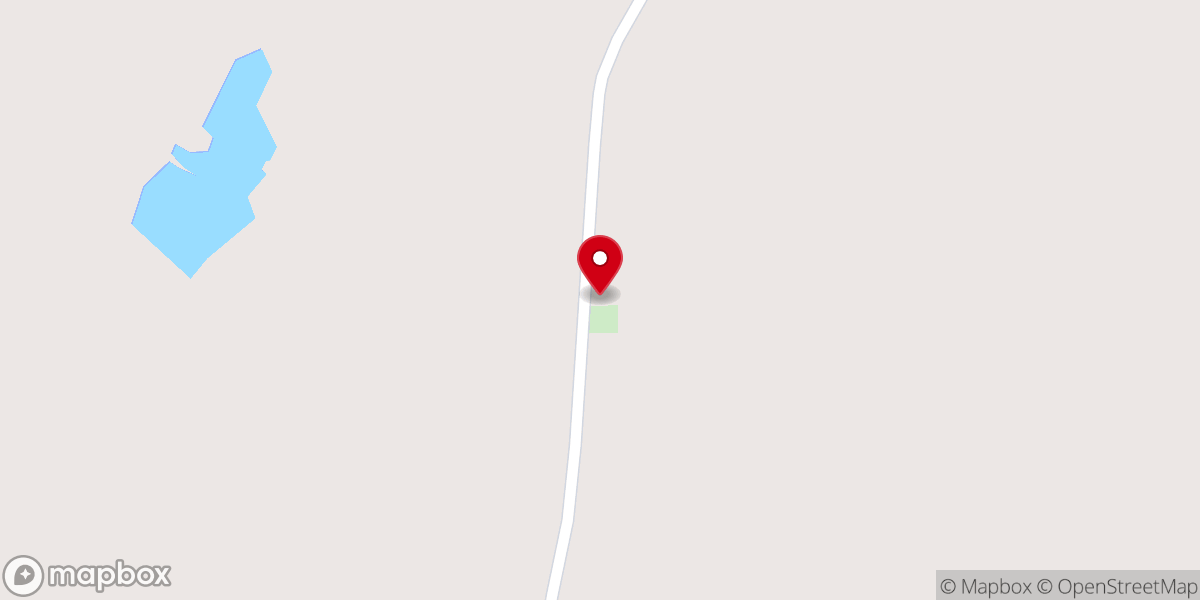 Map showing location of New Fellowship Primitive Baptist Church