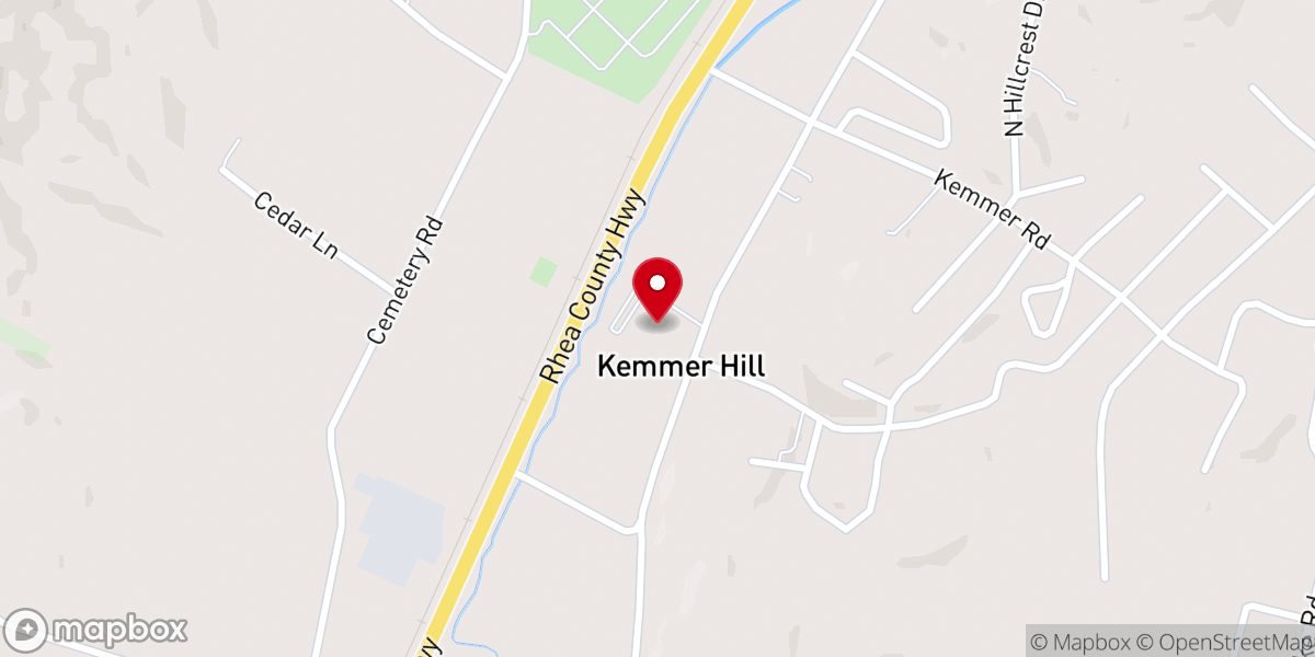 Map showing location of Spring City Care and Rehabilitation Center