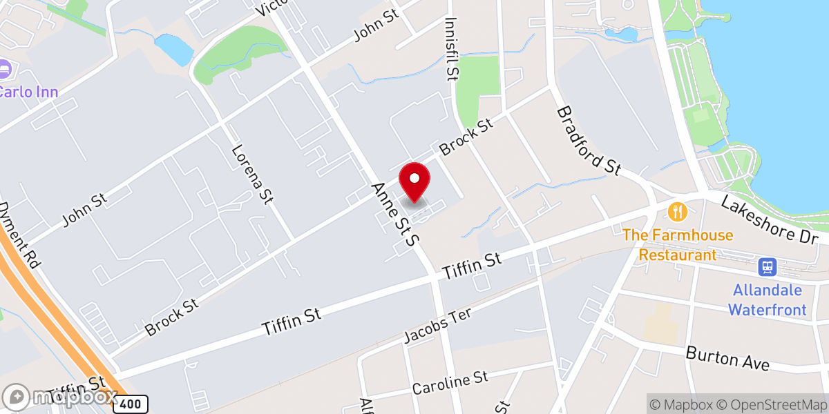 Map showing location of Vox Community Church