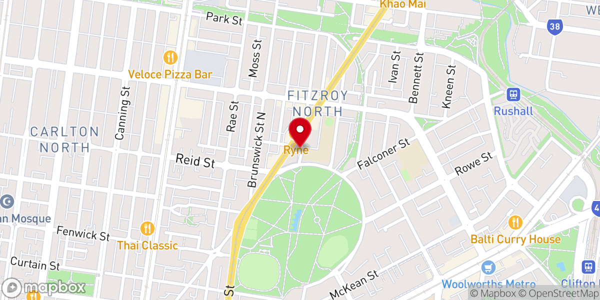 Map showing location of AUSTRALIAN PENTECOSTAL CHURCH MELBOURNE