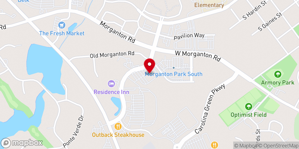 Map showing location of Carolina Cinemas Sandhills 10