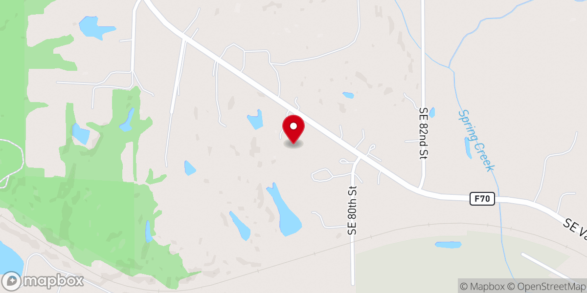 Map showing location of Adelphi Calvary Baptist Church