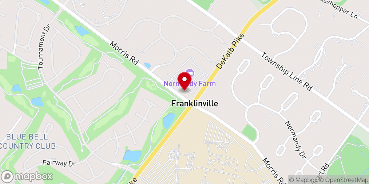 Map showing location of Willow & Thistle Floral & Event Design