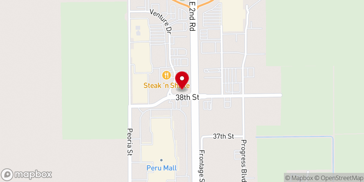 Map showing location of Jeremiah Joe Coffee