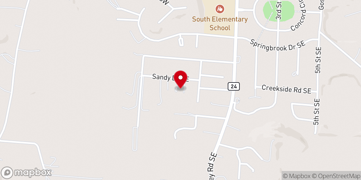 Map showing location of Iglesia Adventista Del Septimo Dia Hispana