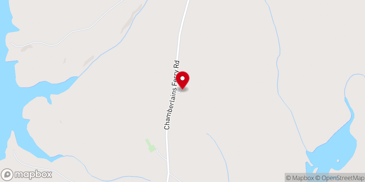 Map showing location of Springfield A.M.E Church