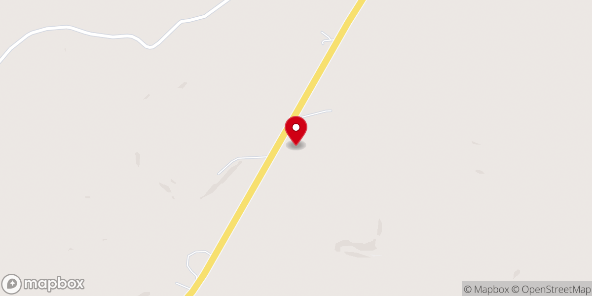 Map showing location of Tompkins Baptist Church