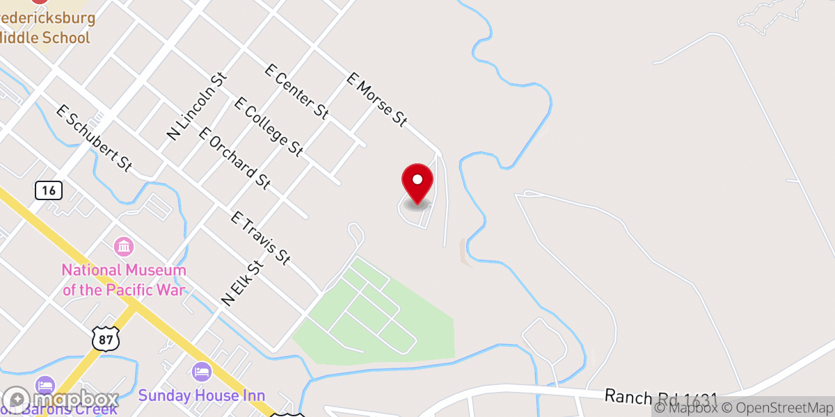 Map showing location of Journey Church