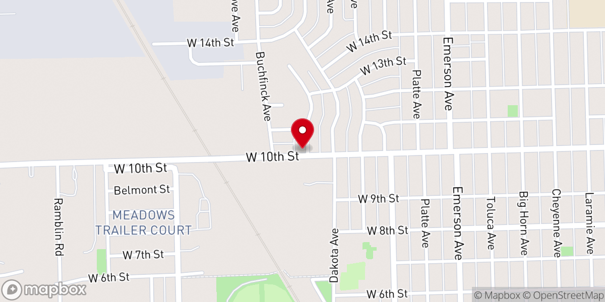 Map showing location of Alliance Seventh-Day Adventist Church