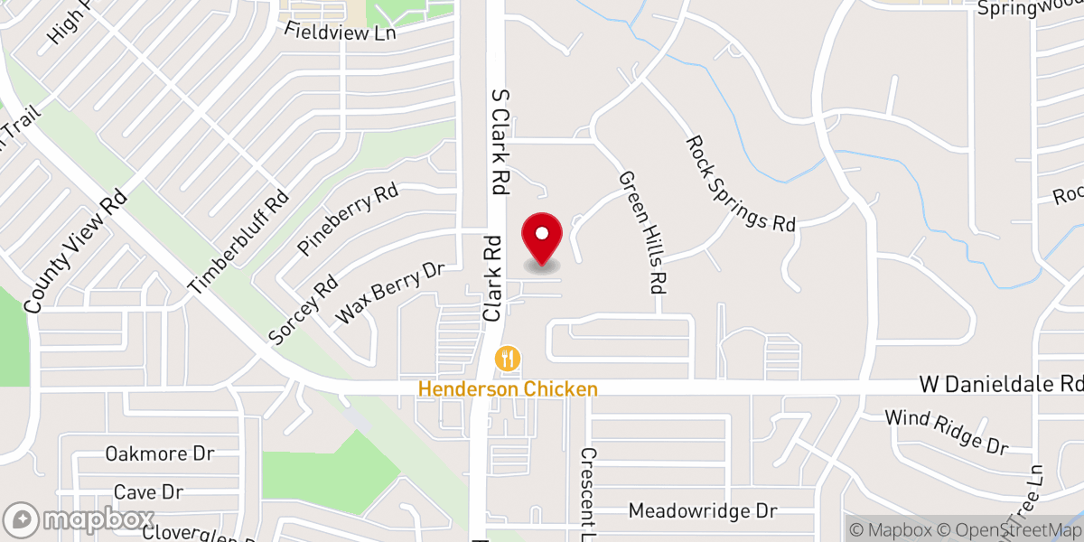 Map showing location of Trinity United Methodist Church