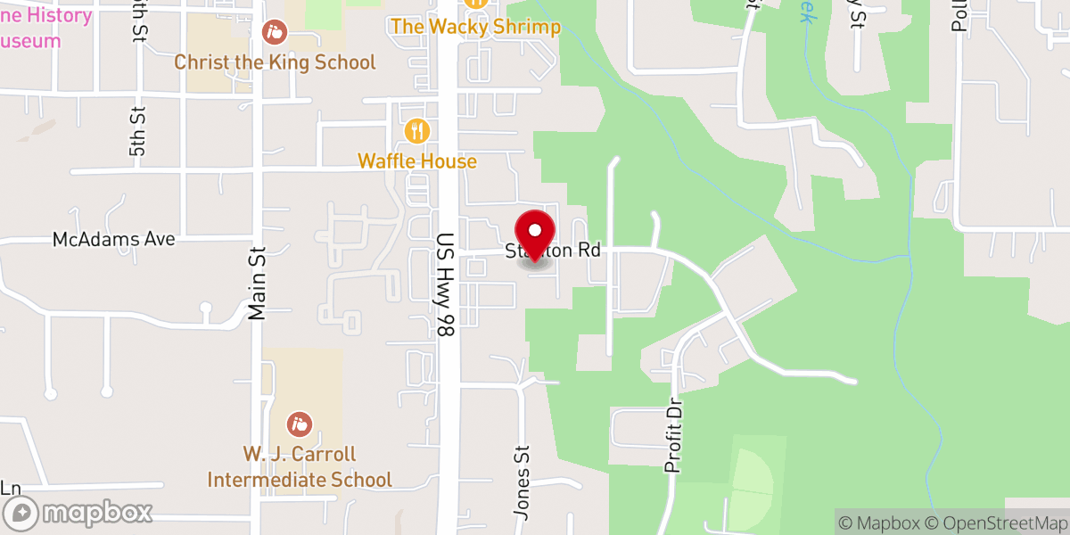 Map showing location of ClearWater Christian Ministries-Eastern Shore