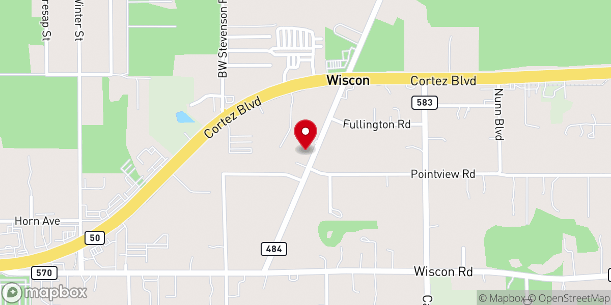 Map showing location of Lighthouse Independent Baptist Church