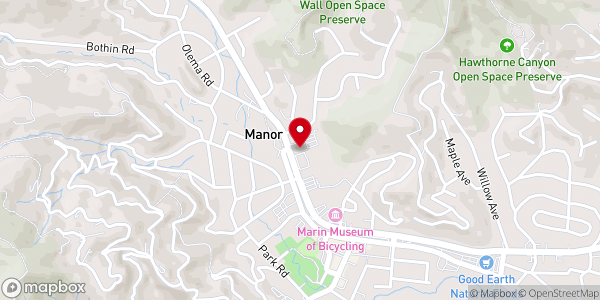 Map showing location of Saint Rita Helping Hands