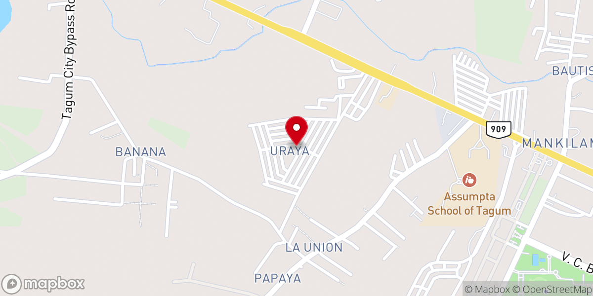 Map showing location of San Isidro Labrador Chapel