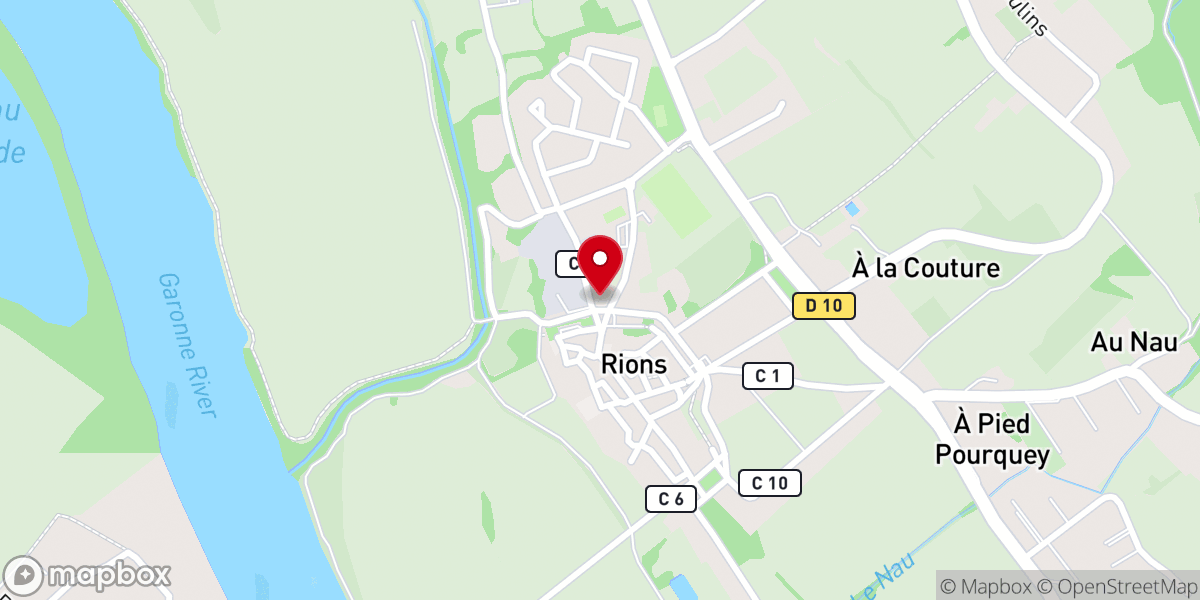 Map showing location of Couvent du Broussey