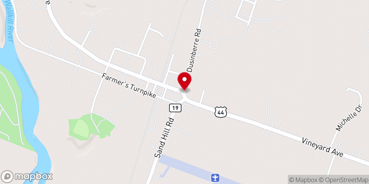 Map showing location of Gardiner