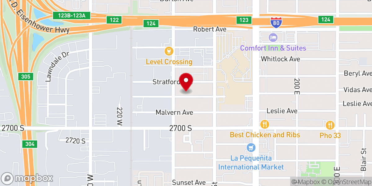 Map showing location of Ciudad De Dios Inc