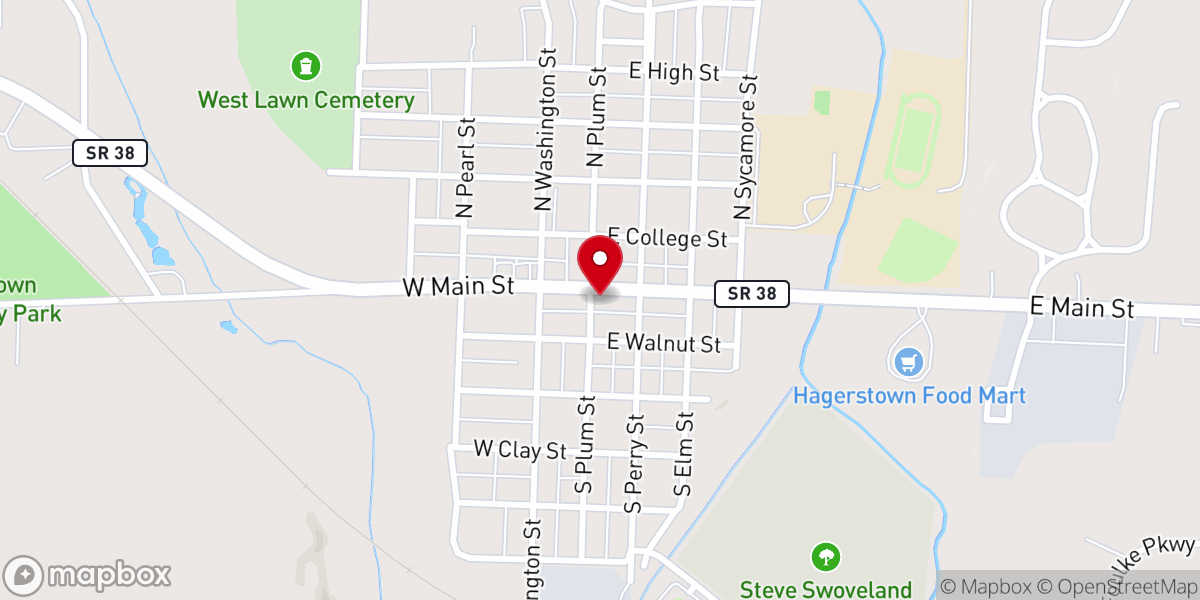 Map showing location of The Meeting Place