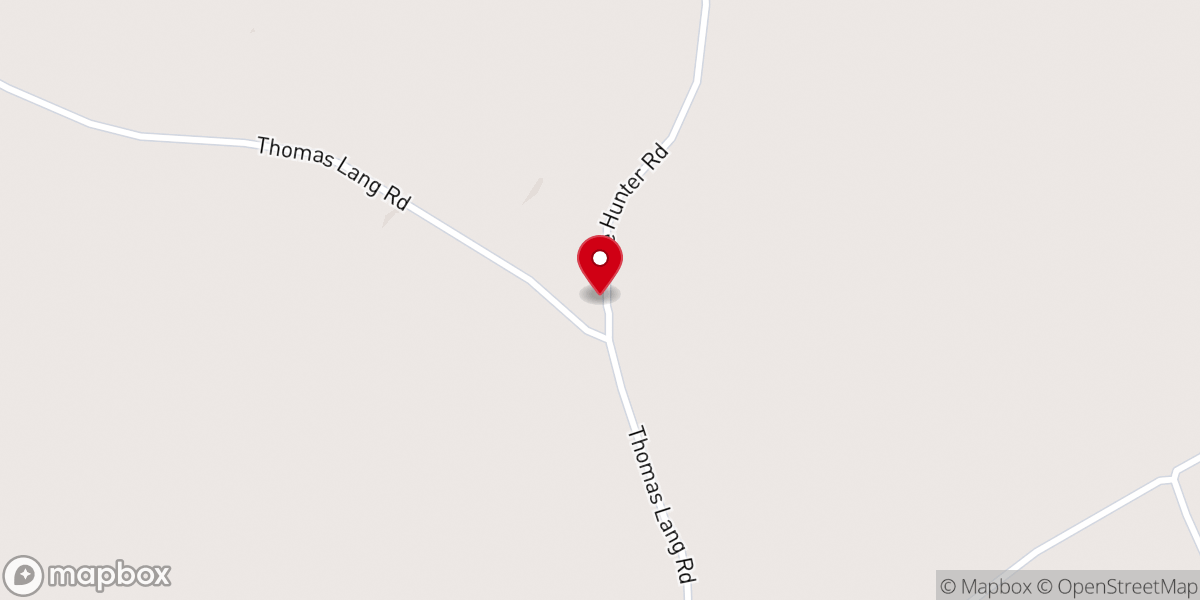Map showing location of Stonewall Church
