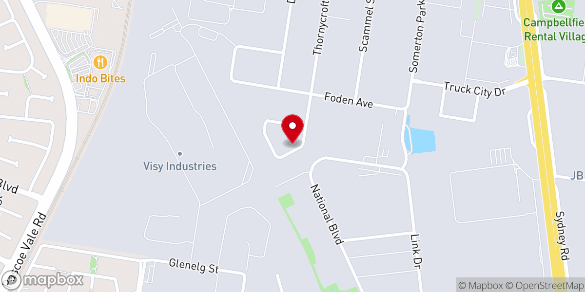 Map showing location of The Church of Pentecost