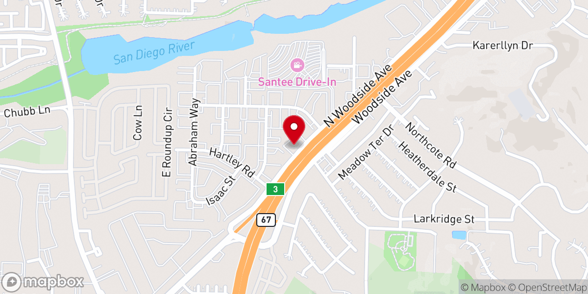 Map showing location of Creation & Earth History Museum & Bookstore