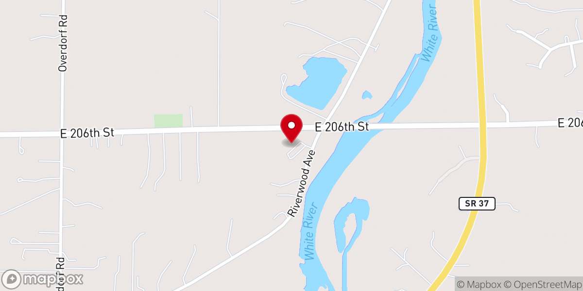 Map showing location of Open Door Free Methodist Church