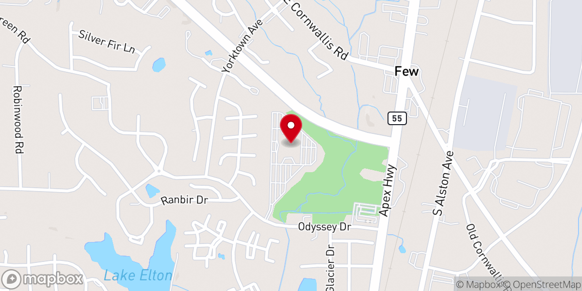 Map showing location of King's Park International Church