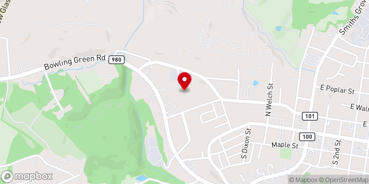 Map showing location of Powerhouse Pentecostal Church