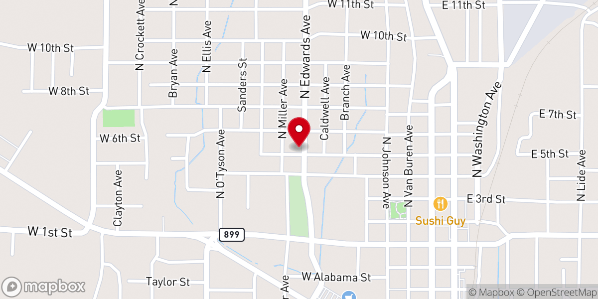 Map showing location of LOGOS CHRISTIAN CENTER