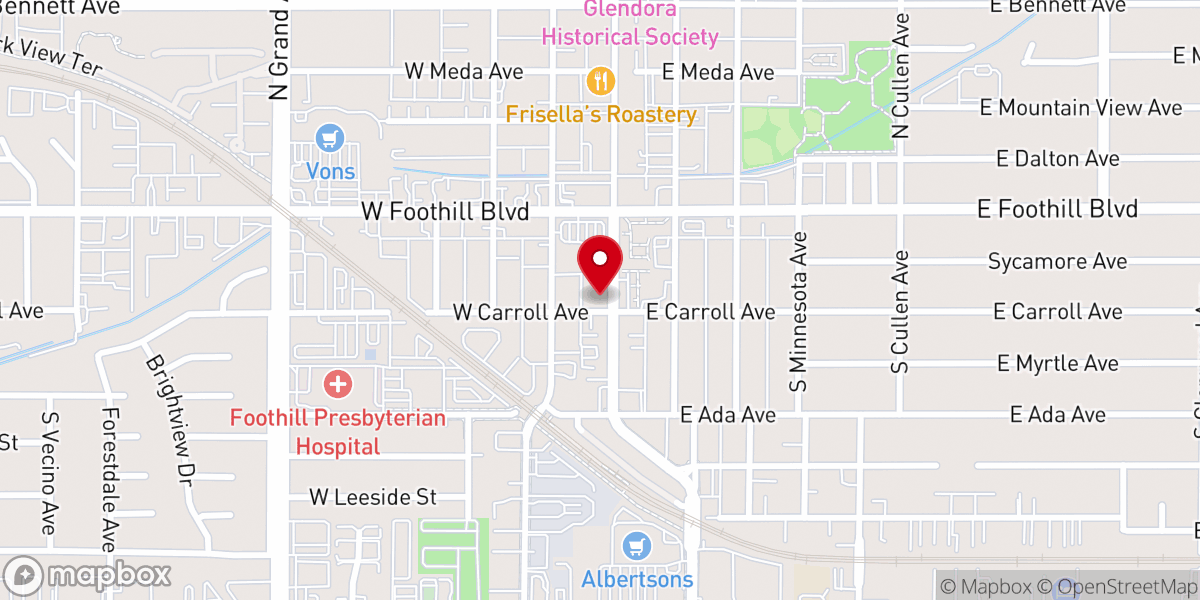 Map showing location of Church of the Brethren