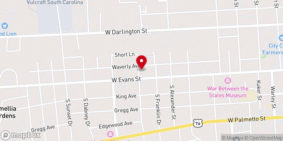 Map showing location of Truth & Fellowship Ministry