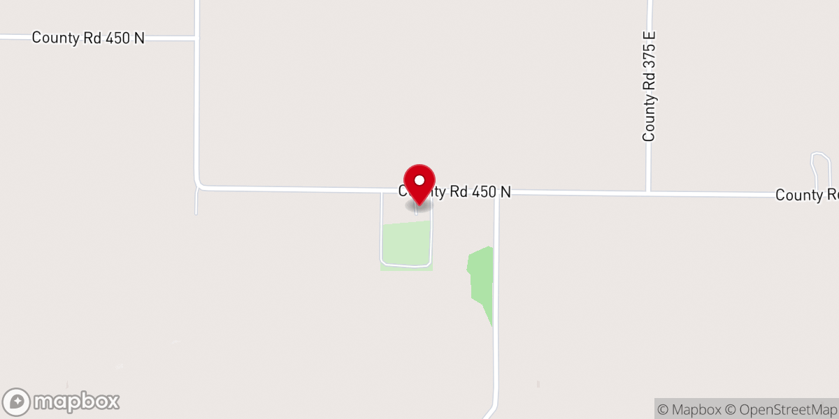 Map showing location of Little Springs Primitive Baptist Church