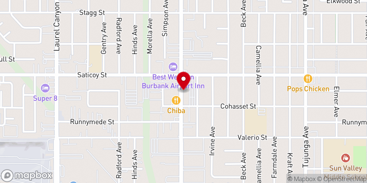 Map showing location of Iglesia Cristiana Ministerios Fuente De Poder
