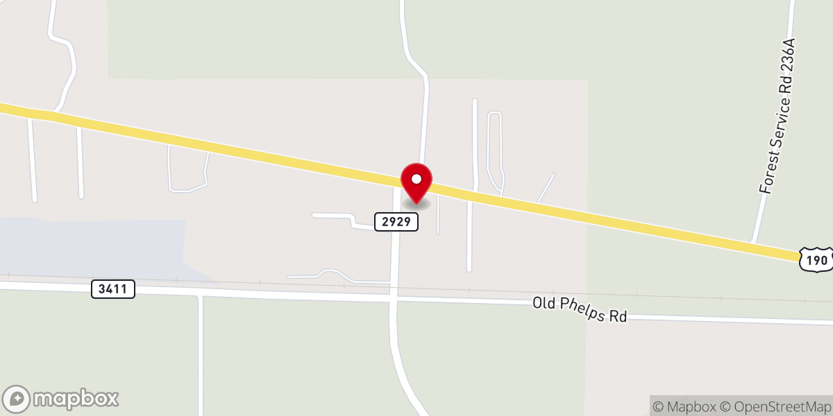 Map showing location of Abundant Life Full Gospel Church