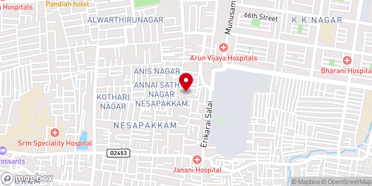 Map showing location of St. Anne's Church