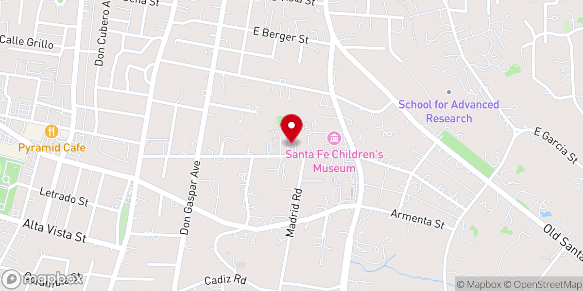 Map showing location of Immanuel Lutheran Church LCMS