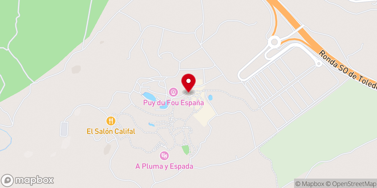 Map showing location of Capilla de la Virgen Del Arrabal