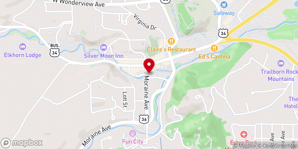 Map showing location of Historic Park Theatre