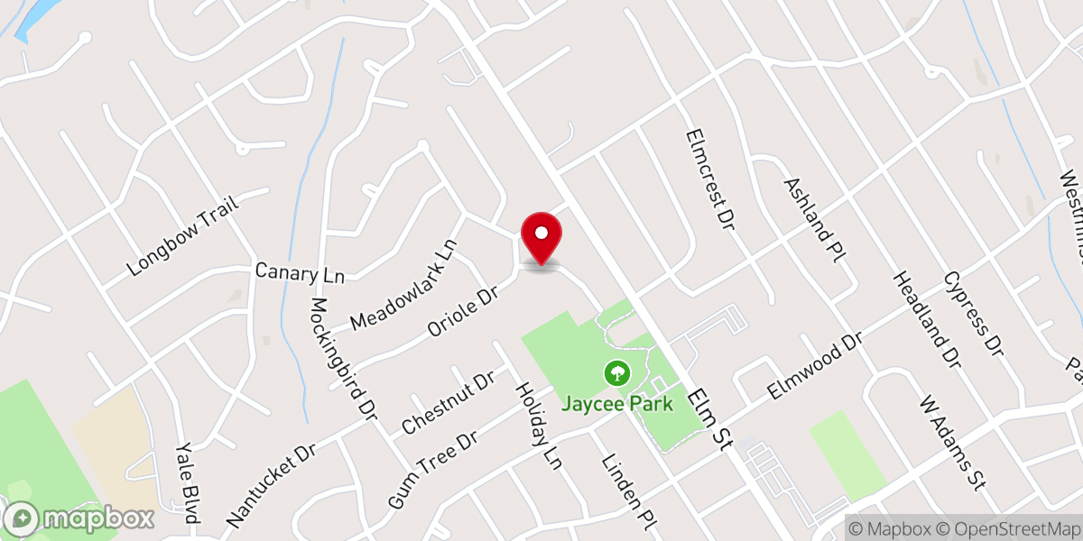 Map showing location of Mount Zion Baptist Church of St Charles Missouri