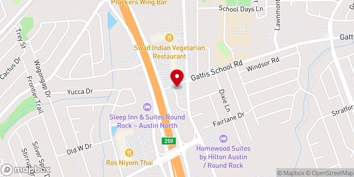 Map showing location of IPUL AUSTIN