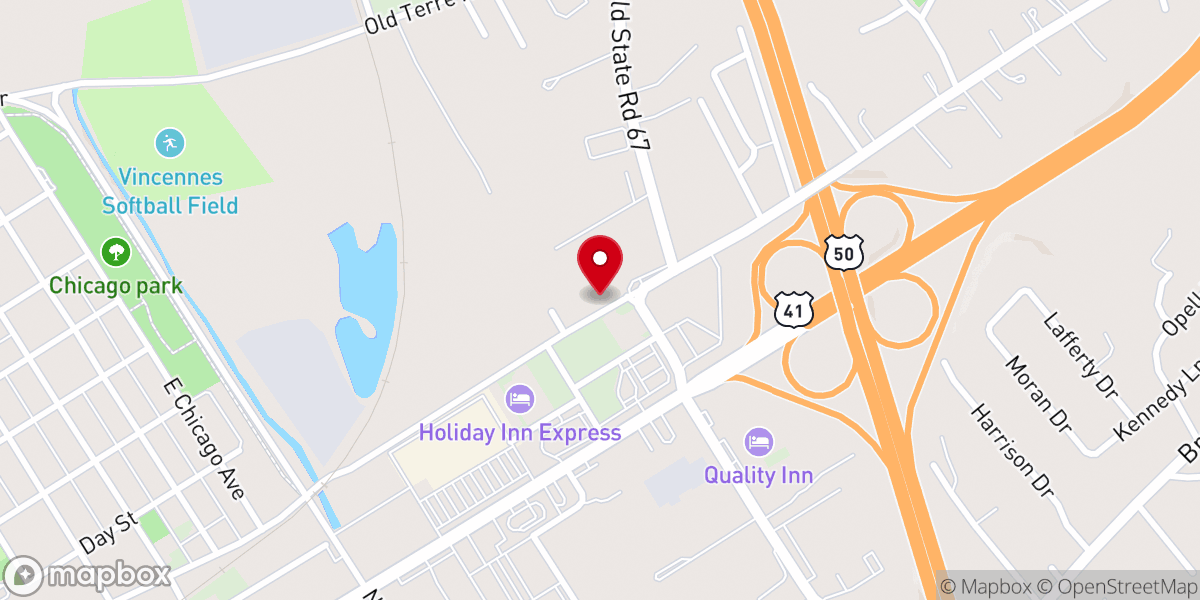 Map showing location of First City Church of Christ