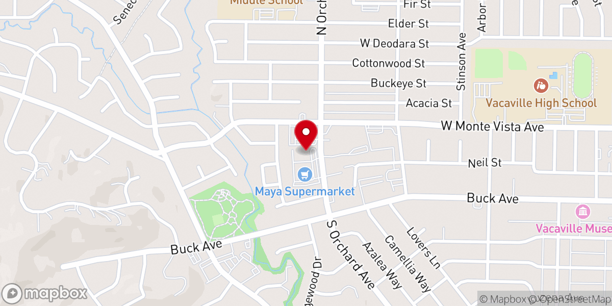 Map showing location of God Will Provide Christian Church