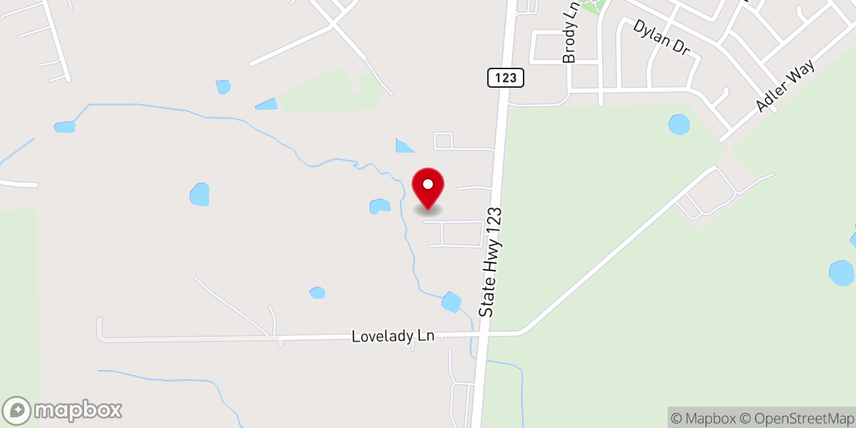 Map showing location of Awaken Church