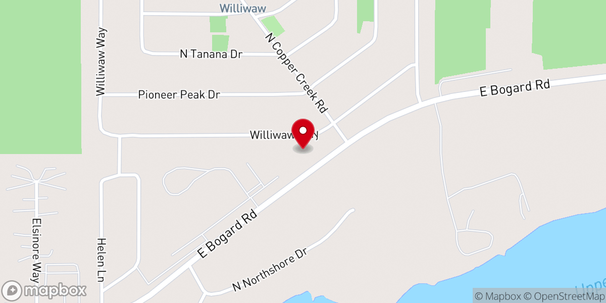 Map showing location of Rise Chapel
