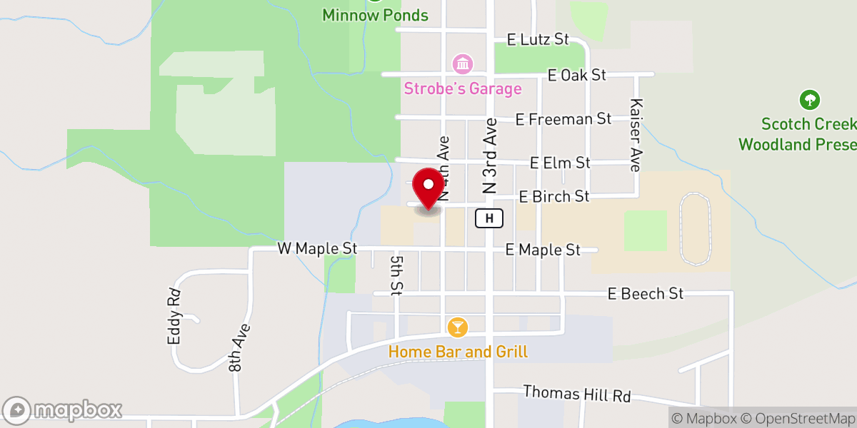 Map showing location of St John's Catholic School
